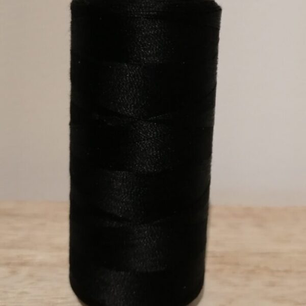 Forbitex katoengaren 1000m, kleur zwart.