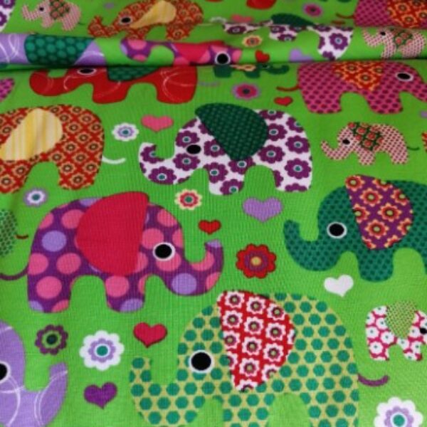 Jersey elephants multicolor.