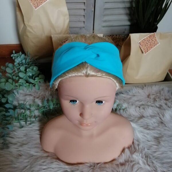 Haarband met twist voor kinderen, 9-16 jaar.