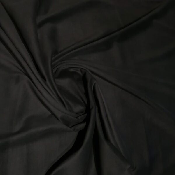 Corduroy / ribfluweel velvet black met stretch. (fijne rib)