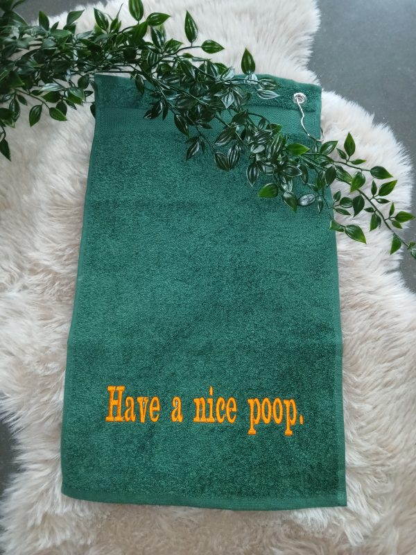 Gastendoekje : Have a nice poop.