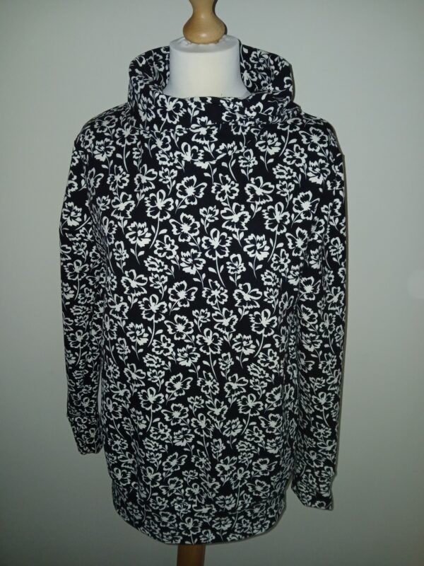 Dames sweater met tailleboord, maat XS tot XXXL. - Afbeelding 2